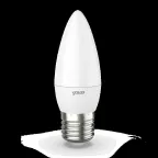Лампа светодиодная Black LED Свеча E27 9.5W 890lm 3000К | 103102110 | Gauss