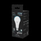Лампа светодиодная Black LED A70 22W E27 1640lm 4100K | 102502222 | Gauss
