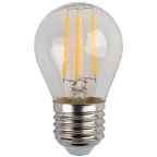 Лампа светодиодная F-LED P45-7W-827-E27 7Вт филамент шар теплый белый свет | Б0035591 | ЭРА