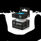 Лампа светодиодная LED 5Вт GU5.3-dim 220В 4100К MR16 диммируемая | 101505205-D | Gauss