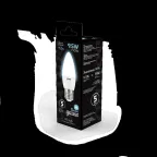 Лампа светодиодная LED Свеча E27 9.5W 950lm 4100К | 103102210 | Gauss