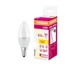 Лампа светодиодная LED LS CLB 60 6.5W/830 220-240V FR E14 550lm 240* 15000h свеча | 4058075134171 | Osram