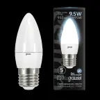 Лампа светодиодная LED Свеча E27 9.5W 950lm 4100К | 103102210 | Gauss