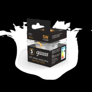 Лампа светодиодная LED 5Вт GU5.3-dim 220В 3000К MR16 диммируемая | 101505105-D | Gauss