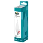 Лампа светодиодная LED 5Вт Е14 220В 4000К CB35 свеча на ветру | LLE-CB35-5-230-40-E14 | IEK
