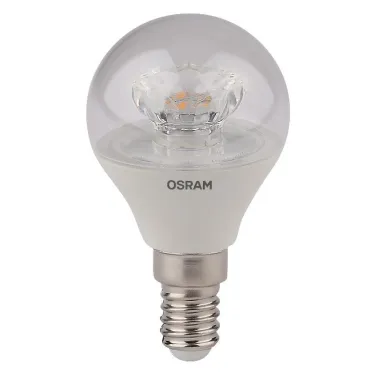 Лампа светодиодная LED STAR Classic P 5, прозрачная колба, Е14 LS CLP40 5, 4W/830 230V CL E1410X1RU | 4052899971622 | Osram