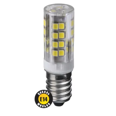 Лампа светодиодная LED 3,5Вт Е14 230В 3000К NLL-T26-3.5-230-3K-E14 прозрачная (чистая) | 71831 | Navigator