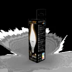 Лампа светодиодная Gauss LED Свеча на ветру E14 9.5W 890lm 3000K | 104101110 | Gauss