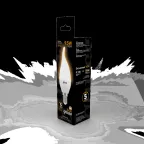 Лампа светодиодная Gauss LED Свеча на ветру E14 9.5W 890lm 3000K | 104101110 | Gauss