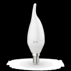 Лампа светодиодная Gauss LED Свеча на ветру E14 9.5W 890lm 3000K | 104101110 | Gauss