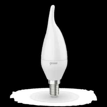 Лампа светодиодная Gauss LED Свеча на ветру E14 9.5W 890lm 3000K | 104101110 | Gauss