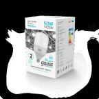 Лампа светодиодная Elementary LED T140 E27 50W 4400lm 180-240V 4000K 1/8 | 63225 | Gauss