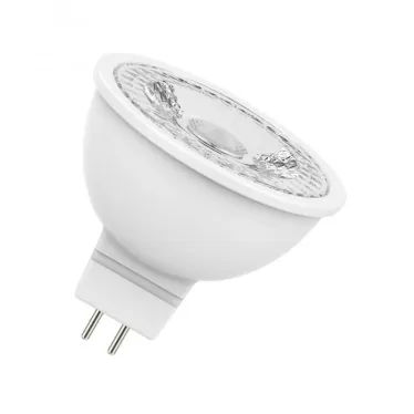 Лампа светодиодная LED 5Вт GU5.3 12В 5000К LS MR16 3536 отражатель (рефлектор) 36 град | 4052899971684 | Osram