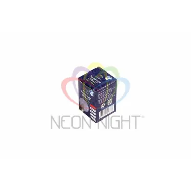 Лампа шар e27 6 LED  Ø45мм - красная, прозрачная колба, эффект лампы накаливания | 405-122 | NEON-NIGHT
