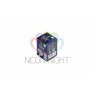Лампа шар e27 6 LED  Ø45мм - розовая, прозрачная колба, эффект лампы накаливания | 405-127 | NEON-NIGHT