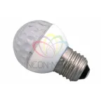 Лампа шар e27 9 LED  Ø50мм желтая | 405-211 | NEON-NIGHT