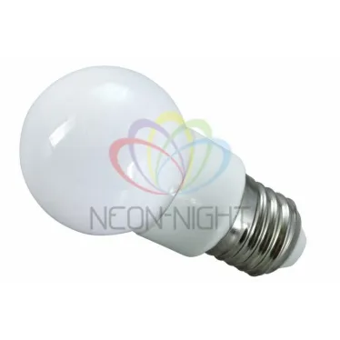 Лампа шар e27 9 LED  Ø50мм RGB | 405-512 | NEON-NIGHT