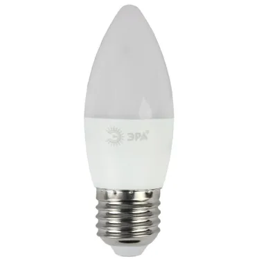 Лампа светодиодная LED B35-6W-840-E27 R (диод, свеча, 8Вт, нейтр, E27) | Б0050232 | ЭРА