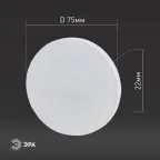 Лампа светодиодная RED LINE ECO LED GX-10W-827-GX53 GX53 10Вт таблетка теплый белый свет | Б0036543 | ЭРА