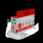 Лампа светодиодная Elementary Шар 6W 4100K E27 (3 лампы в упаковке) LED 1/40 | 53226T | Gauss
