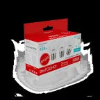 Лампа светодиодная Elementary Шар 6W 4100K E27 (3 лампы в упаковке) LED 1/40 | 53226T | Gauss