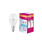 Лампа светодиодная LED STAR Classic P 8W, матовая колба, Е14 LSCLP75 8W/840 230V E14 10X1 RU | 4058075210837 | Osram