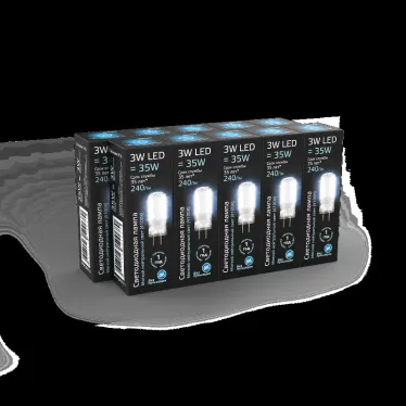 Лампа светодиодная LED 3Вт GY6.35 AC150-265В 4100К | 107719203 | Gauss