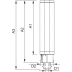 Лампа светодиодная LED CorePro LED PLC 9W 840 4P G24q-3 | 929001200902 | PHILIPS