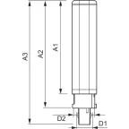 Лампа светодиодная LED CorePro LED PLC 8.5W 830 2P G24d-3 | 929001201202 | PHILIPS