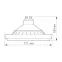 Лампа светодиодная AR111-UNIT-GU10-15W-DIM Day4000 (WH, 120 deg, 230V) | 025624 | Arlight