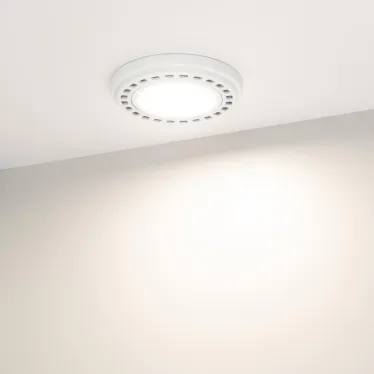 Лампа светодиодная AR111-UNIT-GU10-15W-DIM Day4000 (WH, 120 deg, 230V) | 025624 | Arlight