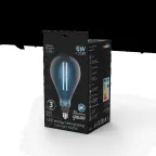 Лампа светодиодная LED Vintage Filament Straight PS160 6W E27 290*160mm Gray 330lm 4000K 1/6 | 179802205 | Gauss