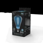 Лампа светодиодная LED Vintage Filament Straight ST164 6W E27 164*297mm Gray 330lm 4000K 1/6 | 157802205 | Gauss