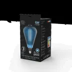 Лампа светодиодная LED Vintage Filament Straight ST164 6W E27 164*297mm Gray 330lm 4000K 1/6 | 157802205 | Gauss