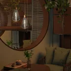 Лампа светодиодная LED Vintage Filament Straight ST164 6W E27 164*297mm Gray 330lm 4000K 1/6 | 157802205 | Gauss