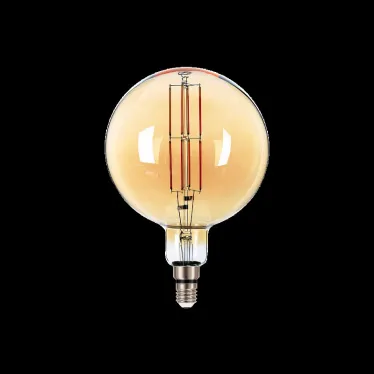 Лампа светодиодная LED Vintage Filament G200 8W E27 200*300mm Amber 780lm 2400K 1/6 | 153802008 | Gauss