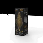 Лампа светодиодная LED Vintage Filament Flexible TL120 6W E27 120*330mm Gray 200lm 2400K 1/10 | 166802008 | Gauss
