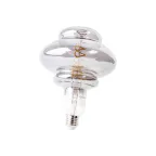 Лампа светодиодная Led Vintage Filament Flexible BD160 8W 330lm E27 160*210mm Gray 2400K 1/6 | 162802008 | Gauss