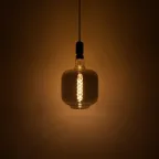 Лампа светодиодная LED Vintage Filament Flexible DL180 8W E27 180*295mm Gray 2400K 1/6 | 164802008 | Gauss