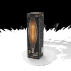 Лампа светодиодная LED Vintage Filament Flexible BT120 8W E27 120*420mm Amber 620lm 2400K 1/10 | 156802008 | Gauss