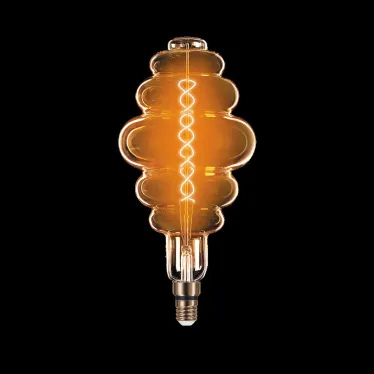 Лампа светодиодная LED Vintage Filament Flexible BD200 8W E27 200*410mm Gray 2700K 1/6 | 159802008 | Gauss