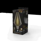 Лампа светодиодная LED Filament Vase E27 8.5W Gray 165lm 1800K 1/2 | 180802005 | Gauss