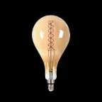 Лампа светодиодная LED Vintage Filament Flexible A160 8W E27 160*300mm Amber 620lm 2400K 1/6 | 150802008 | Gauss