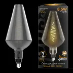 Лампа светодиодная LED Filament Vase E27 8.5W Gray 165lm 1800K 1/2 | 180802005 | Gauss