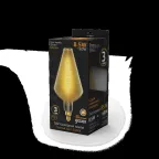 Лампа светодиодная LED Filament Vase E27 8.5W Amber 660lm 2000K 1/2 | 180802105 | Gauss