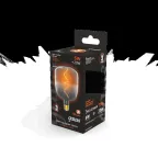 Лампа светодиодная LED Filament V140-DC Black-Clear 5W E27 200lm 1800K 140*204mm 1/6 | 1008802105 | Gauss