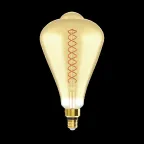 Лампа светодиодная LED Filament ST164 E27 8.5W Amber 660lm 2000K 1/6 | 157802105 | Gauss
