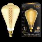 Лампа светодиодная LED Filament ST164 E27 8.5W Amber 660lm 2000K 1/6 | 157802105 | Gauss