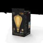 Лампа светодиодная LED Filament ST164 E27 8.5W Amber 660lm 2000K 1/6 | 157802105 | Gauss