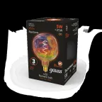 Лампа светодиодная LED Filament Rainbow Spiral G150CR 5W E27 250lm 1800K 1/6 | 1007802103 | Gauss